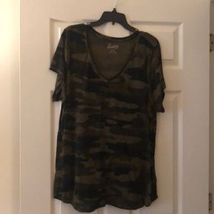 Lucky Brand Camo Tee